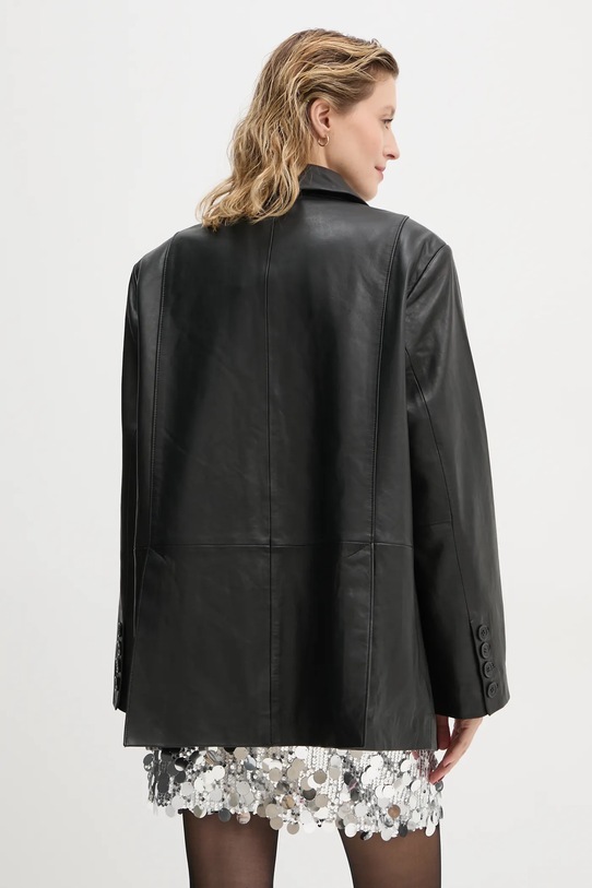 Одяг Шкіряний піджак Gestuz 10909547 чорний
