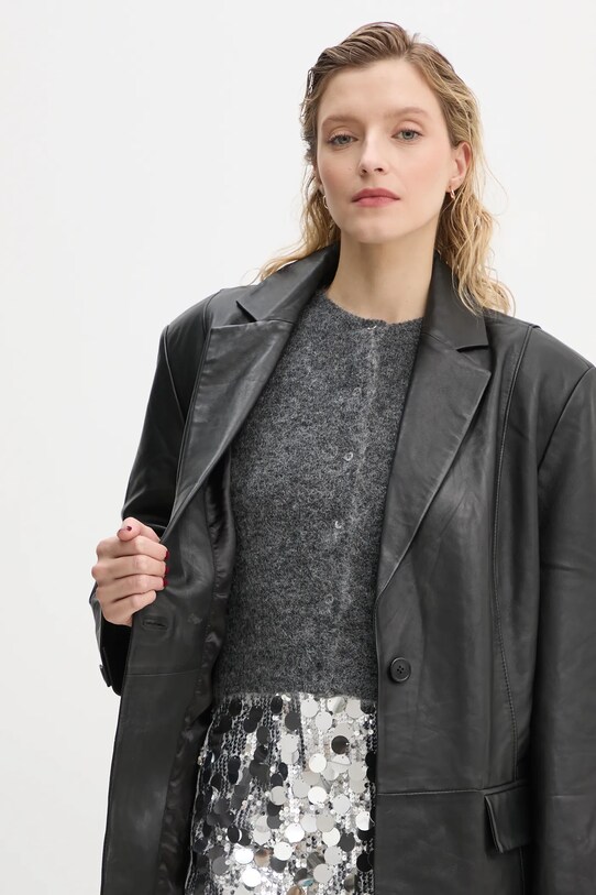 Шкіряний піджак Gestuz 10909547