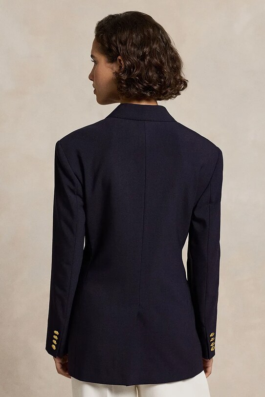 Polo Ralph Lauren gyapjú kabát 211952717 sötétkék SS25