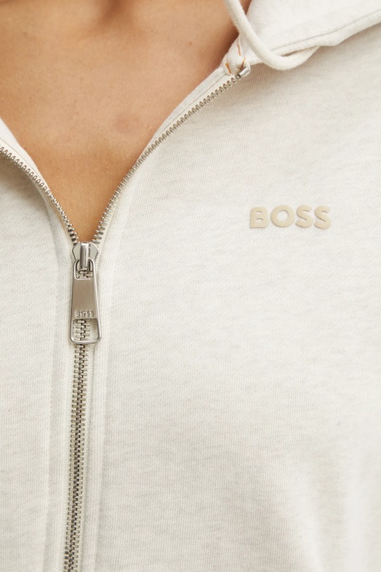 BOSS Orange bluza bawełniana 50531834 beżowy