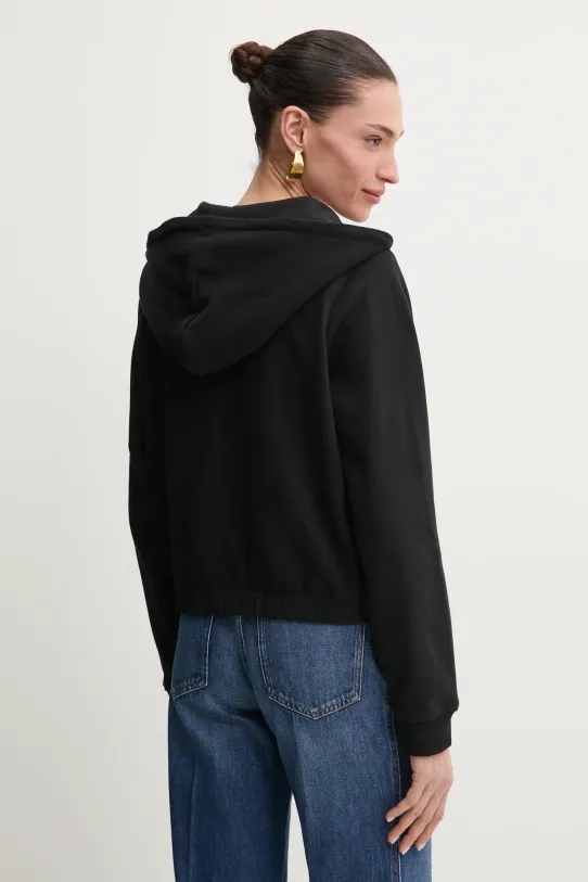 Ρούχα Βαμβακερή μπλούζα BOSS Orange 50531834 μαύρο