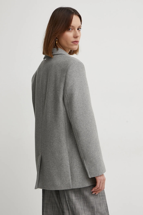 Odzież BOSS marynarka wełniana 50530891 szary