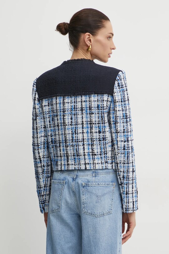 Ρούχα Μπλέιζερ με μίγμα μαλλιού BOSS 50531888 σκούρο μπλε