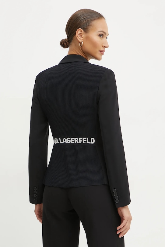 Odzież Karl Lagerfeld marynarka A1W14045 czarny