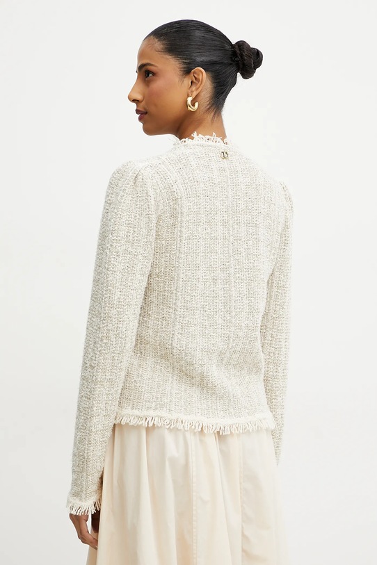 Odzież Twinset marynarka 251TP3561 beżowy