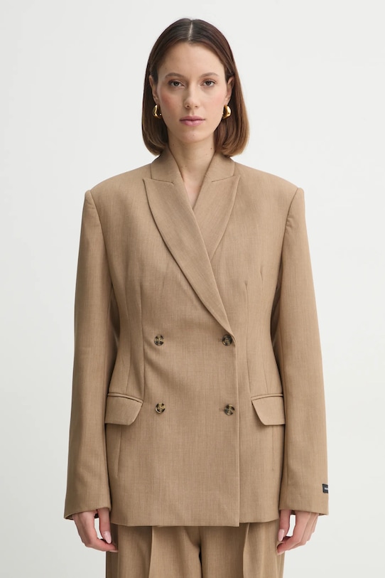 Herskind sacou Laila cu captuseala maro 5411177