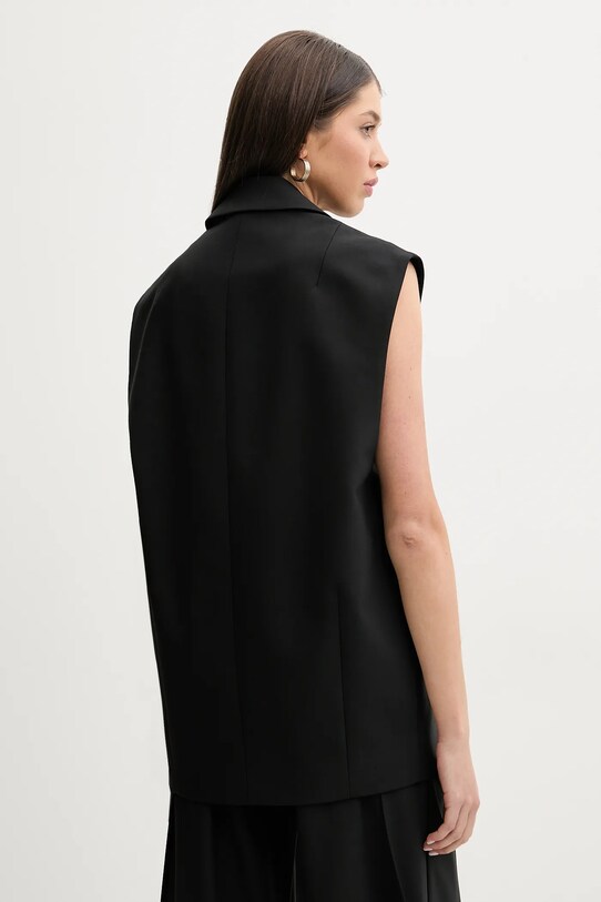 Abbigliamento IRO gilè con aggiunta di lana WP07CYNESA nero