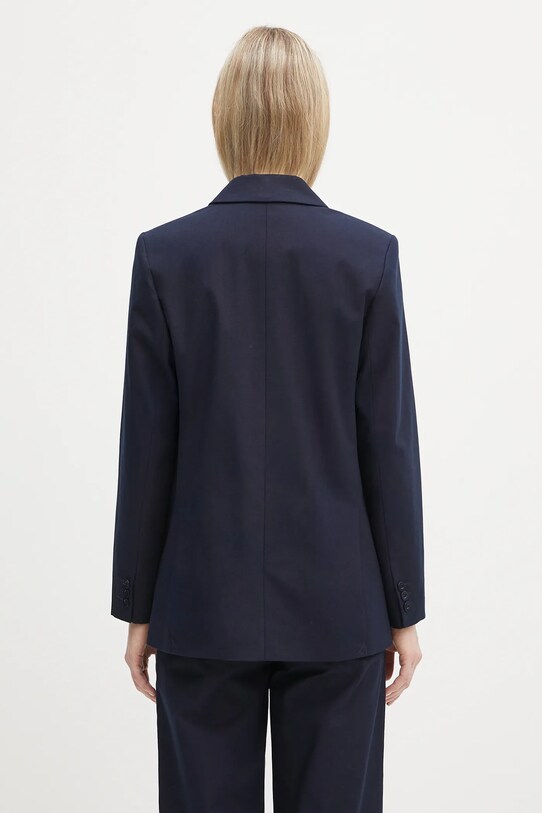 Odzież A.P.C. marynarka bawełniana veste lucy COHFU.F03212 granatowy