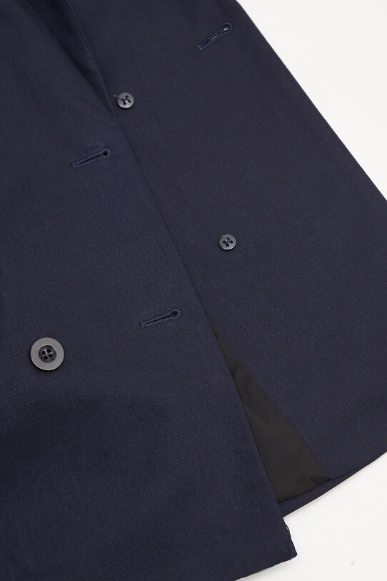 Bavlnené sako A.P.C. veste lucy COHFU.F03212 tmavomodrá