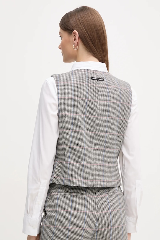 Îmbrăcăminte Pepe Jeans vesta de lana FLORINA PL402520 gri