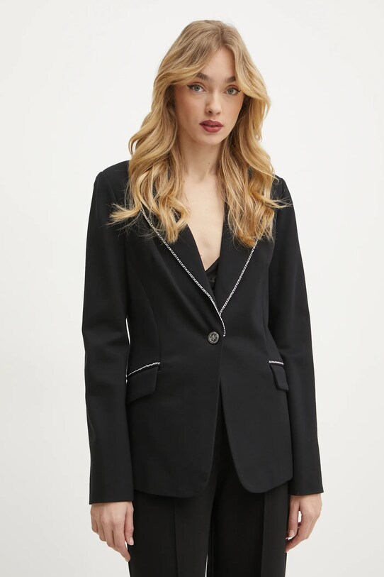 Піджак Guess NEW LENA аплікація чорний W5RN41.KCMU2