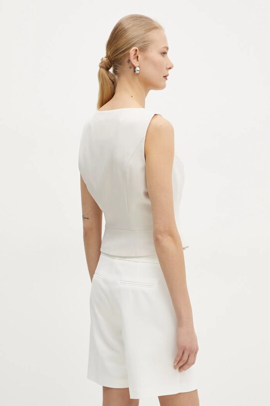 Ρούχα Γιλέκο Guess W5RH85.WGX02 μπεζ