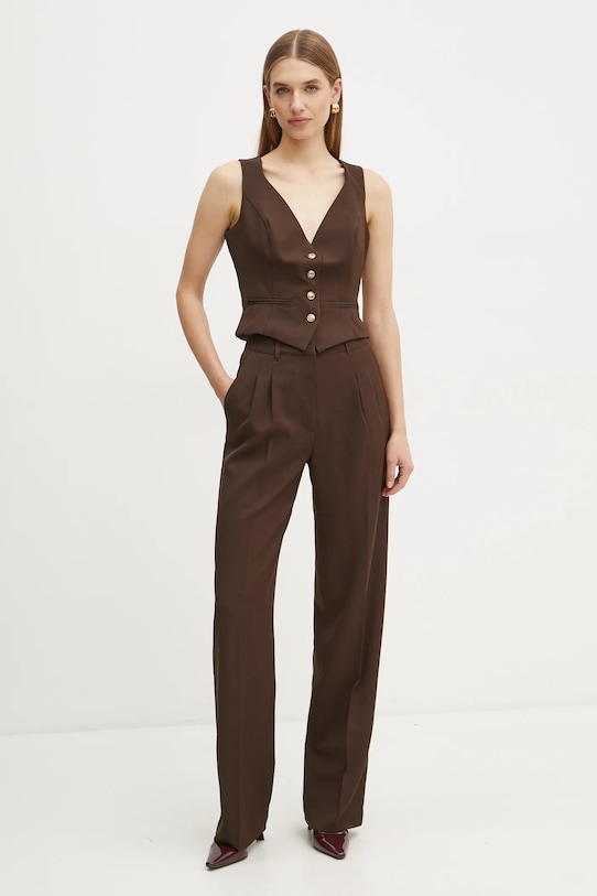 Guess vestă W5RH85.WGX02 maro SS25