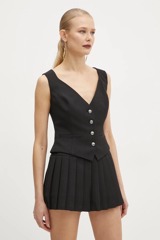Безрукавка Guess з підкладкою чорний W5RH85.WGX02
