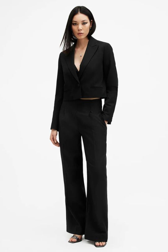 AllSaints sacou SHORES negru W014QB