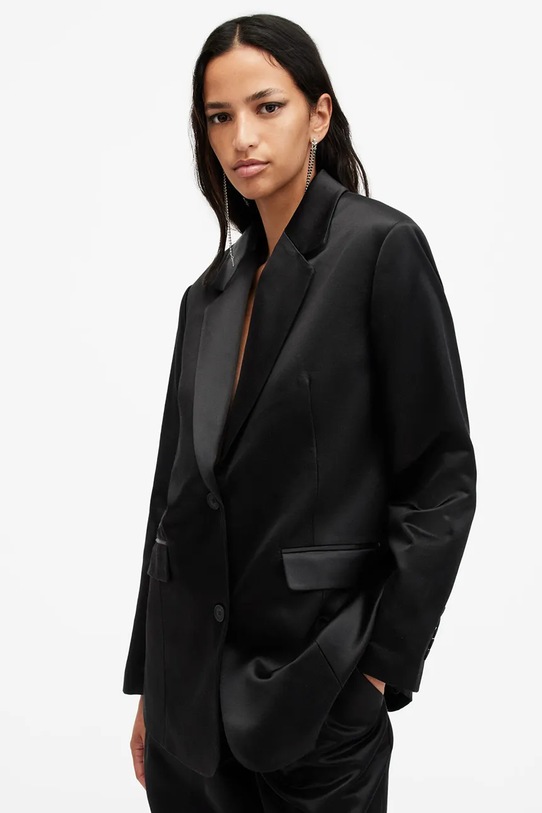 AllSaints marynarka SAE W028QB czarny SS25
