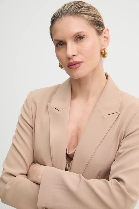 Guess marynarka SOLENE beżowy W5RN46.WFWX2