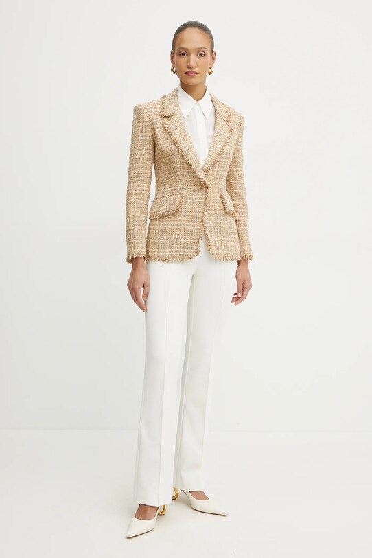 Luisa Spagnoli giacca 541683 beige SS25