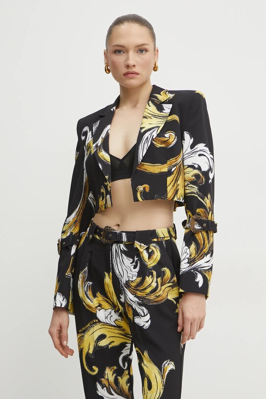 Пиджак Versace Jeans Couture с подкладкой чёрный 78HAQ704.NS636
