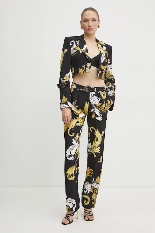 Sako Versace Jeans Couture 78HAQ704.NS636 černá SS25