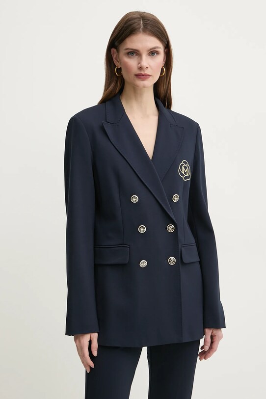 Marella marynarka BAIOCCO aplikacja granatowy 2513911024