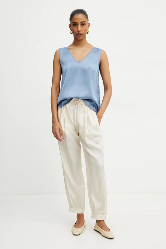 Marella bluză Emme by Marella 2515161092 albastru SS25