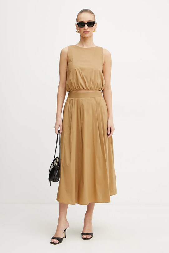 Marella bluză Emme by Marella 2515161132 bej SS25