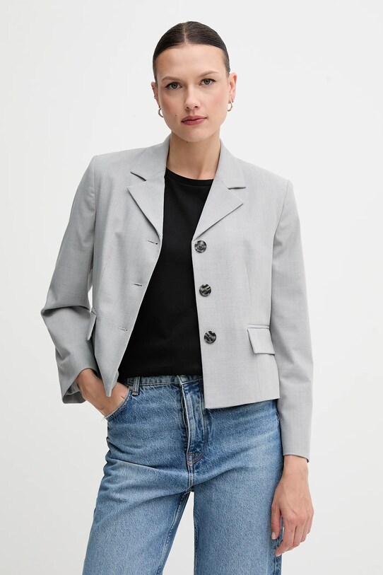 Sisley sacou cu captuseala gri 290TLW02W