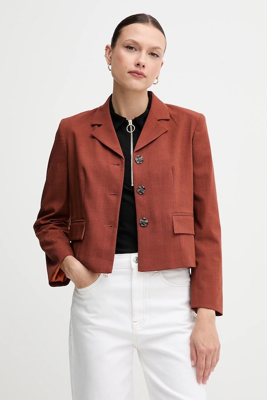 Sisley zakó szövet narancssárga 290TLW02W