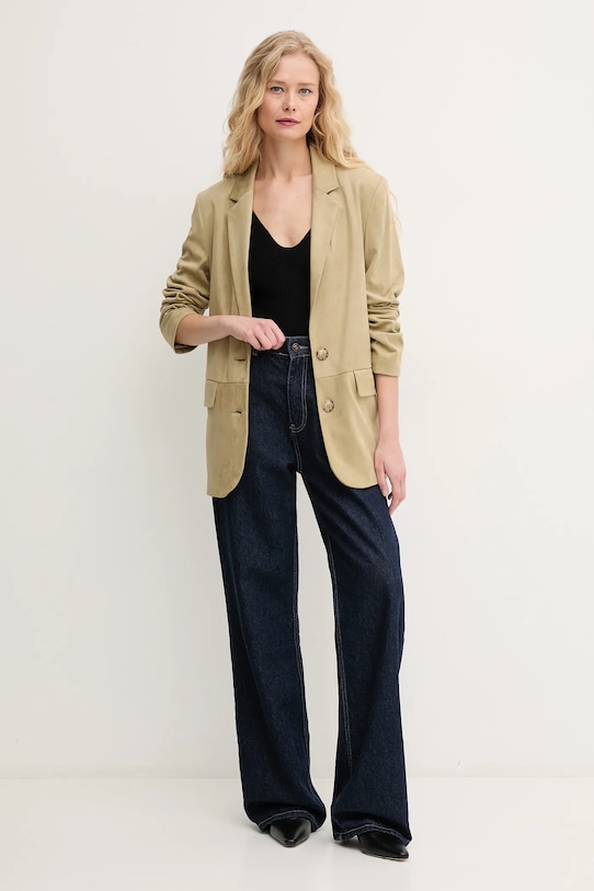 Sisley sacou 27PNLW02V verde SS25