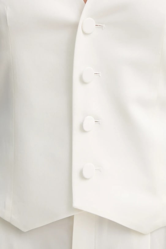 Жилетка с примесью шерсти A.L.C. 5TOPS01779 белый