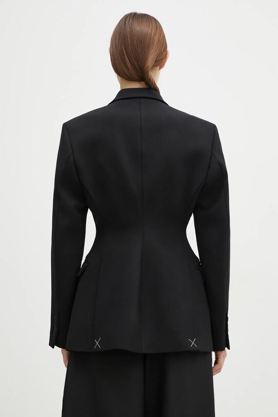 Odjeća Vuneni sako VETEMENTS Hourglass Tailored WA66JA420B crna