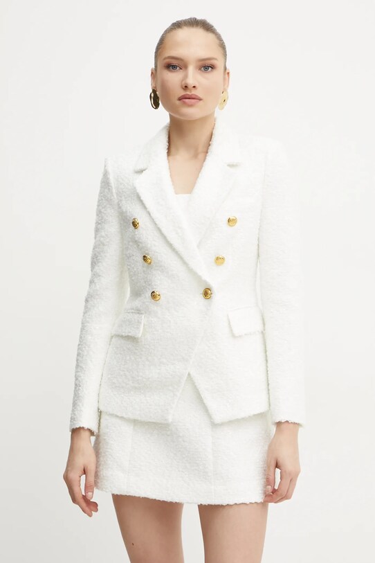 Marciano Guess giacca BOUCLE tessuto beige 5RGN20.7261A