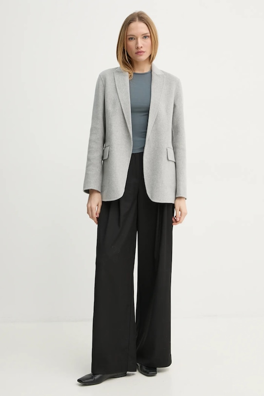 Вовняний піджак Theory M1101103 сірий SS25