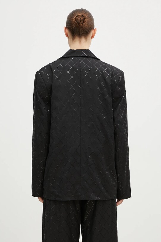 Oblečenie Sako s prímesou vlny Rotate Oversized Sequins Blazer 113325100 čierna