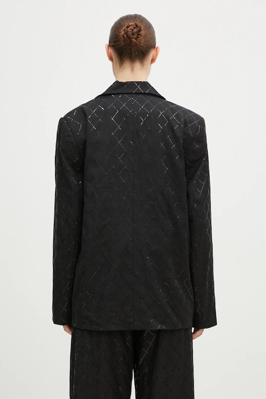Oblečení Blazer s příměsí vlny Rotate Oversized Sequins Blazer 113325100 černá