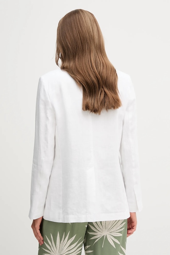 Ruházat OUI len blézer 92927 fehér