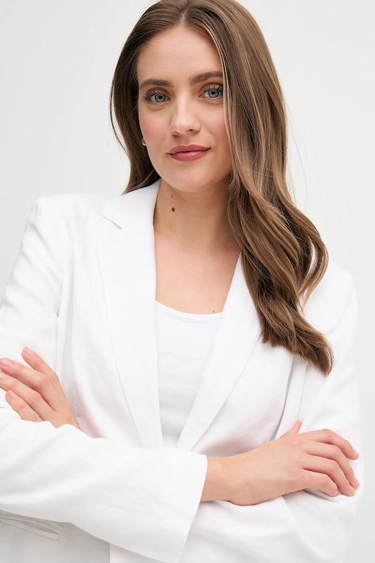 OUI len blézer fehér 92927