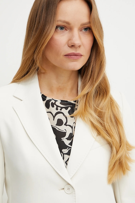 Weekend Max Mara marynarka beżowy 2515041041600