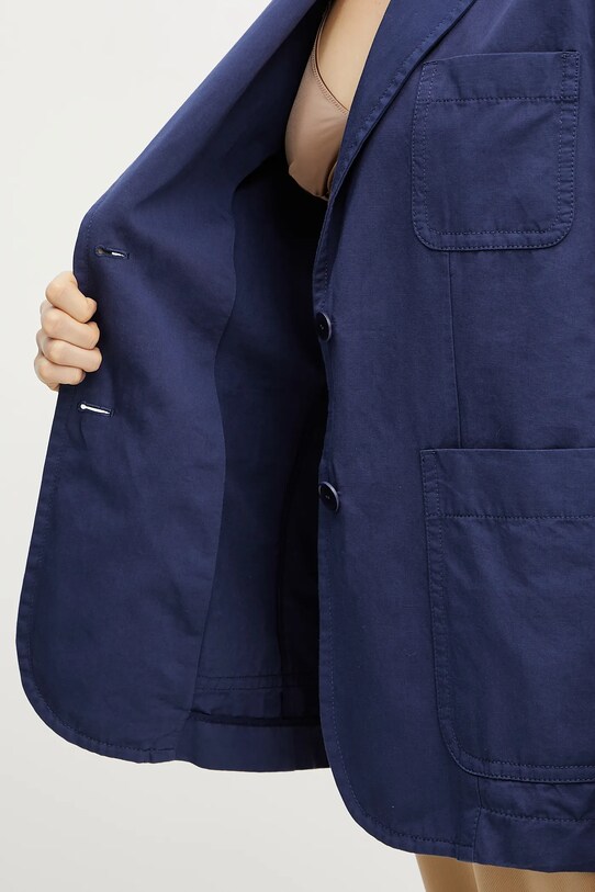 Weekend Max Mara marynarka 2515041052600 granatowy