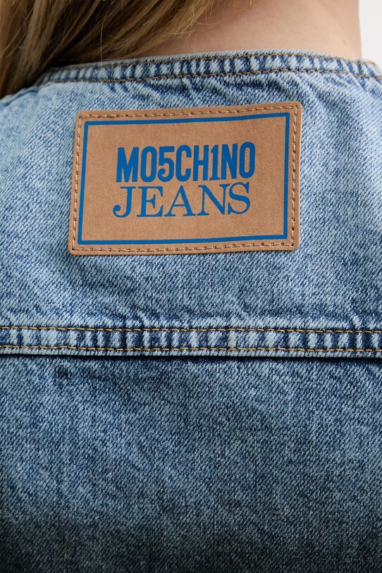 Moschino Jeans vestă din denim 1002.3719