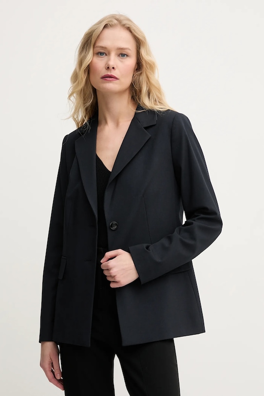 Пиджак United Colors of Benetton с подкладкой тёмно-синий 2R4CDW02W