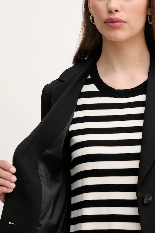 Σακάκι United Colors of Benetton 2R4CDW02W μαύρο