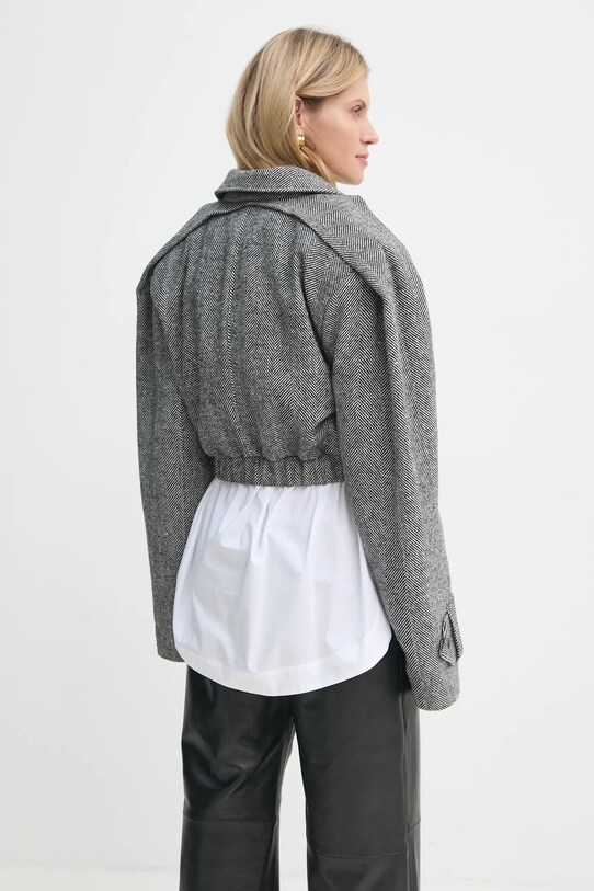 Oblečenie Vlnené sako MMC STUDIO SEKA sivá