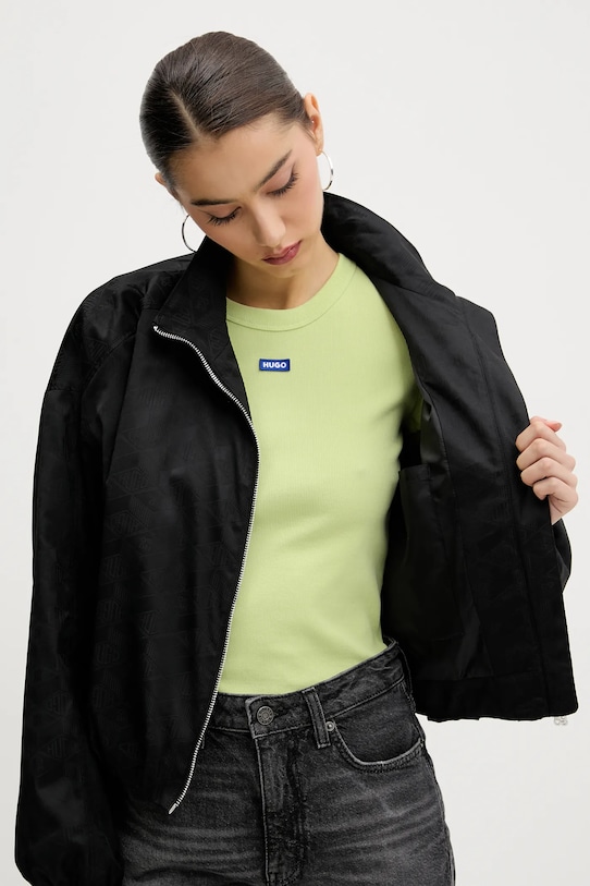 HUGO rövid kabát 50536631 fekete