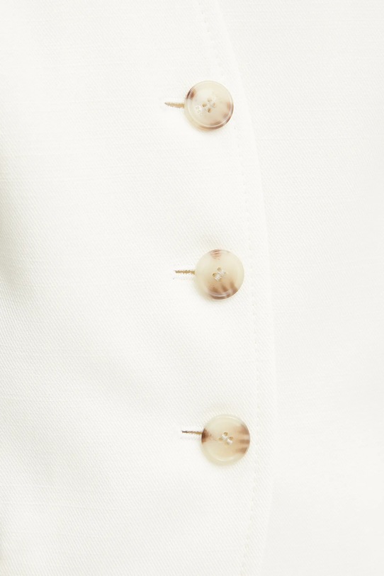 BOSS Orange vestă cu amestec de in 50546216 bej