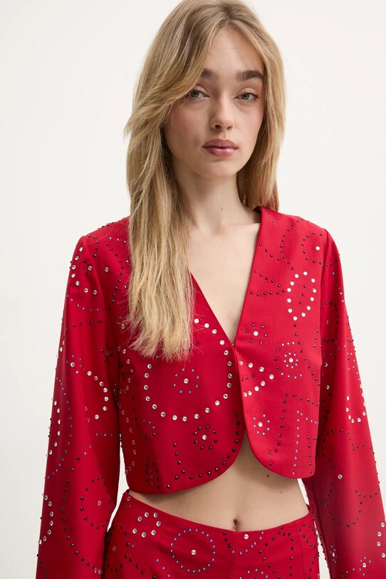 Never Fully Dressed giacca Gem rosso NFDTO1639