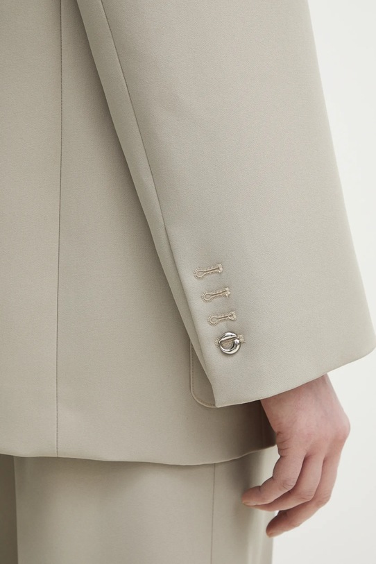 Coperni sacou Belted Pocket Tailored COPV69F3004 bej