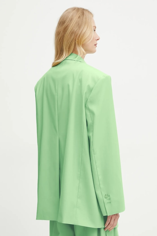 Одяг Вовняний піджак BOSS 50537387 зелений