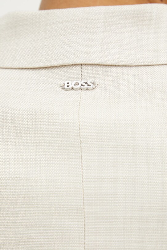 Піджак BOSS 50537449 бежевий